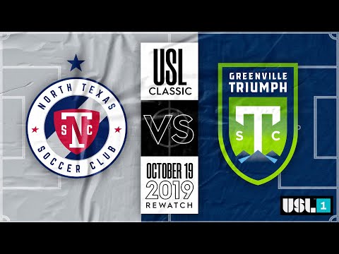 USL Rewind: North Texas SC vs. Greenville Triumph Sc | October 19, 2019