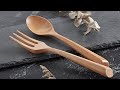 How to make bamboo cutlery set at home