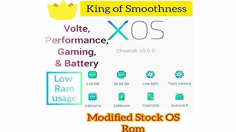 (Recommend) Working Volte Modified Stock XOS For infinix Smart 3 plus. King of gaming & Smoothness:)