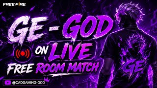 GE - GOD ON LIVE UNLIMITED ROOM MATCH WITH SUBCRIBERS | tamil ff live