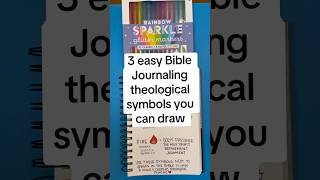 Easy Bible journaling symbols for Bible study #biblejournaling #biblejournal #biblenotes