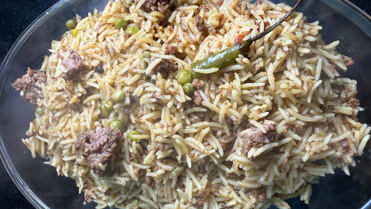 Keema ka Aisa Pulao Jo Khate Hi Rah jayge ||Keema Matar Pulao Recipe @cookwithamreen243 