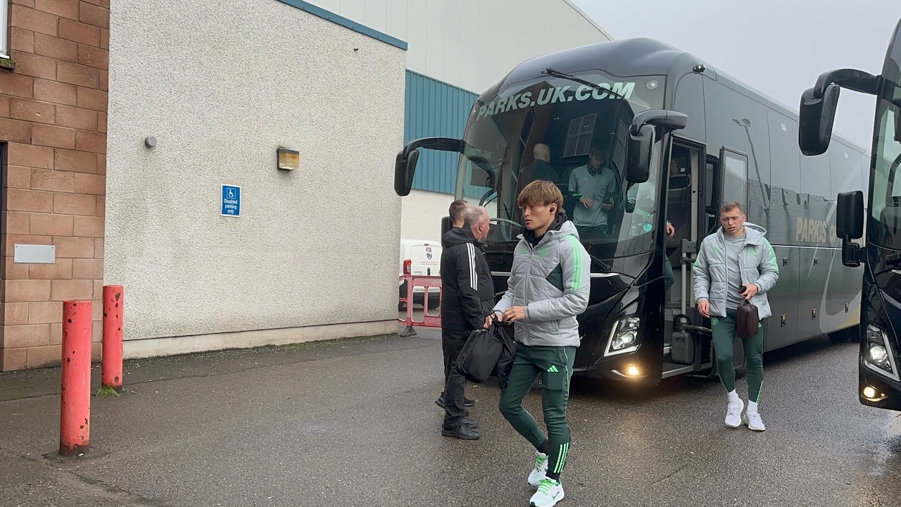 celtic-team-bus-arriving-before-ross-county-v-celtic-game-youtube