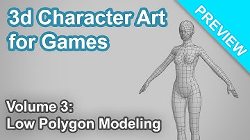PREVIEW - Vol. 3 Low Polygon Modeling