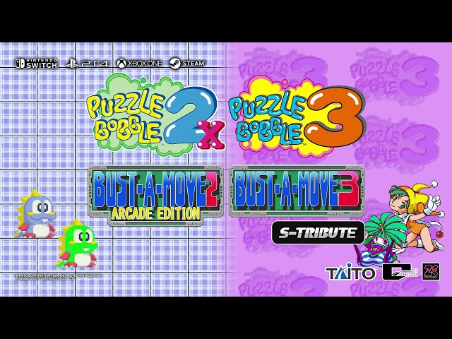 Análise: Puzzle Bobble 2X/BUST-A-MOVE 2 Arcade Edition & Puzzle Bobble  3/BUST-A-MOVE 3 S-Tribute (Multi) — Divertido como sempre, mas poderia ter  rendido mais - GameBlast