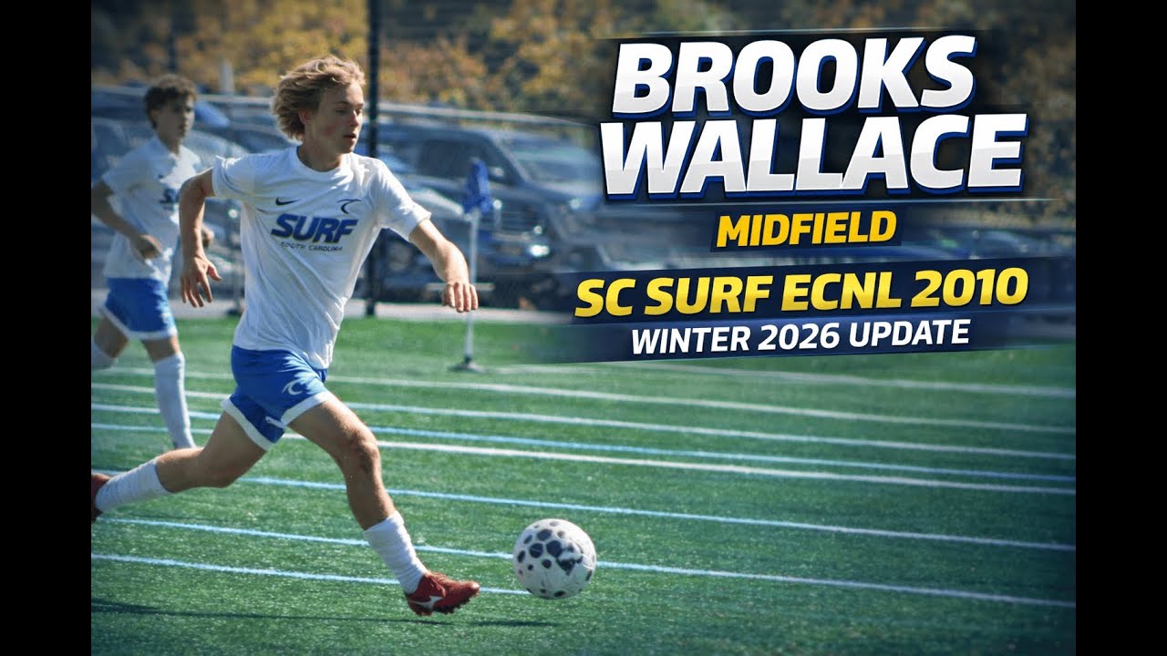 Brooks Wallace | Winter 2026 Soccer Update | Midfielder (6/8/10)