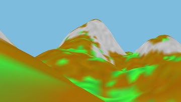 OpenGl Project Procedural generation Terrain