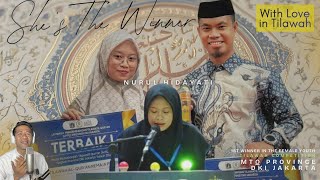 Download Lagu SUARA EMAS! Tilawah Penuh Haru Nurul Hidayati Meraih Juara 1 MTQ Provinsi DKI Jakarta 2025 🏆🥇🎤 MP3