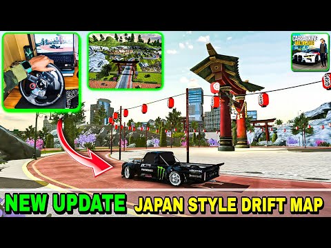 NEW UPDATE Brings JAPAN DRIFT TRACK in Car Parking Multiplayer - Logitech Wheel and Max Graphics