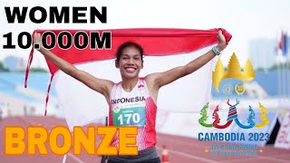 Odekta N 🇲🇨🥉 | Women 10.000m Final Sea Games Cambodia 2023 | Atletik