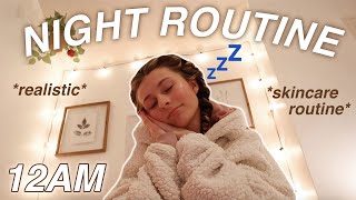 a very realistic school night routine | vlogmas day 17