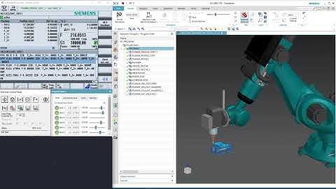 NX CAM Robotics Process Force preview v1