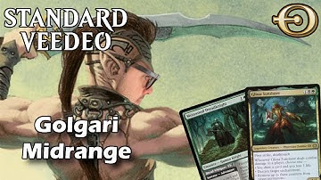 The Rock lives in Standard! Golgari Midrange | MTGO