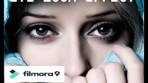 EYE ZOOM TRANSITION  USING FILMORA 9