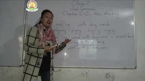 DAV SCHOOL TUTORIALS CLASS  1 SUBJECT  ENGLISH GRAMMAR BY SUSHMITA MISS