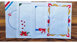 Easy Project Border Design | Easy Border Design | Desig... | Doovi