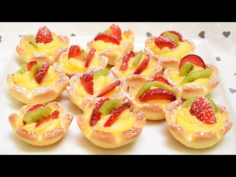 Video: Tartellette Alle Fragole