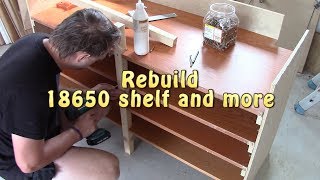 Rebuild my solar installation! (part 2) - Shelf and structural