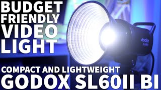 Godox SL60II Bi Color LED Video Light Review - SL60 Budget LED Video Light with Smartphone Control