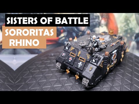 Forge World Porte De Rhino Sororitas - Upgrade Sisters Of Battle Warhammer 40K