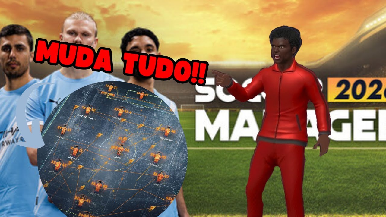 Tivemos que MUDAR a TÁTICA do Time! Modo Carreira Soccer Manager 2026 - EP 4