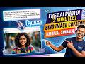 FREE AI PHOTO! [2 MINUTES] - Bing Image Creator Tutorial
