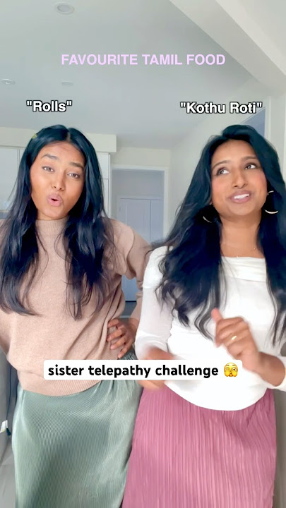 Sister Telepathy Challenge 🤍🤣 | n X t - sister duo