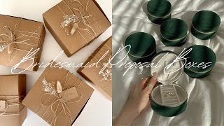 BRIDESMAID PROPOSAL BOXES & UNBOXING | Wedding Series 💍 screenshot 5