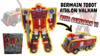 Review Tobot Valkan Bisa Berubah ? Seri Bermain Anak