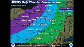 July 18th 2016  Severe Weather Potential Briefing