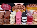 ASMR MALTESERS MAGNUM CHOCOLATE ICE CREAM OREO DESSERT MUKBANG 몰티져스 초콜릿 아이스크림 먹방 チョコレートEATING SOUNDS