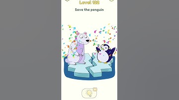 DOP 2 Delete One Part Level 122 save the penguin #shorts #dop2 #dop