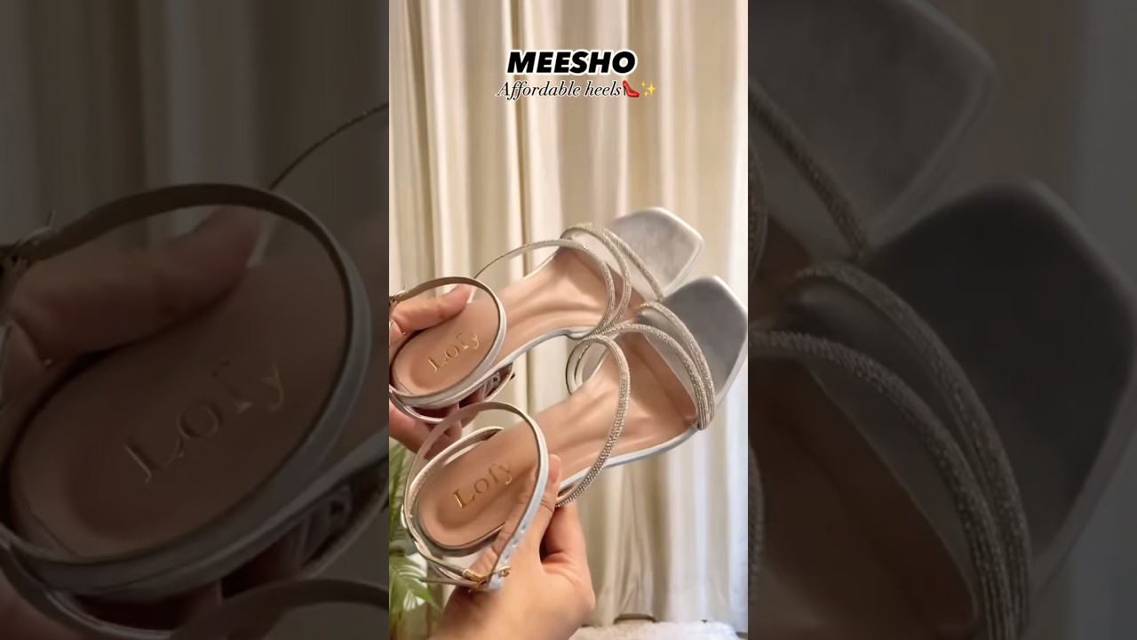 Meesho heels haul 