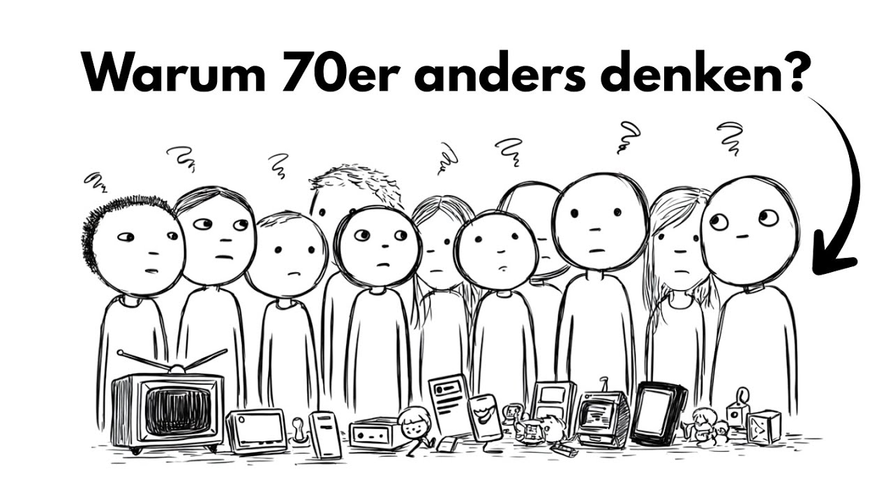 Warum Menschen, die in den 1970er-Jahren aufwuchsen, anders denken | Psychologie erklärt