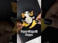 DIY Paper Ganpati Bappa💛🕉️#shorts #trending