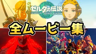 【ゼルダの伝説 ティアキン】全ムービーまとめ【ゼルダの伝説 ティアーズオブザキングダム】【ティアキン】【totk】【ゼルダ】