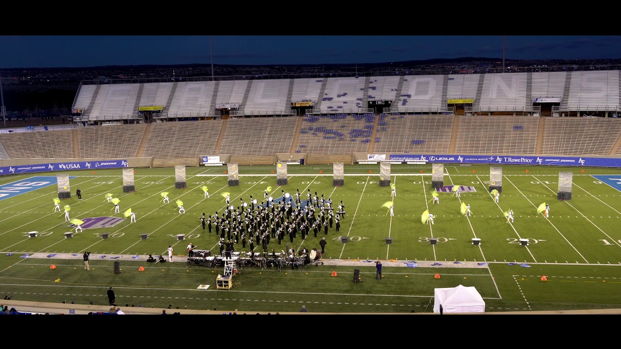 Monarch High School Coyote Marching Band at Colorado State Finals 2017