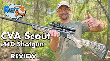 410 Shotgun for Turkey Hunting? WATCH THIS CVA Scout Review