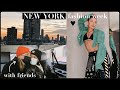 come to New York fashion week with me | events, friends, and the reality of social media