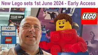 Early Access to the Lego store to check out all of the 1st June 2024 new releases.