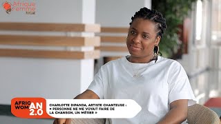 Charlotte Dipanda Artiste Chanteuse  Personne Ne Me Voyait Faire De La Chanson Un Métier 