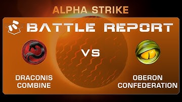 Alpha Strike Battle Report: Draconis Combine vs Oberon Confederation