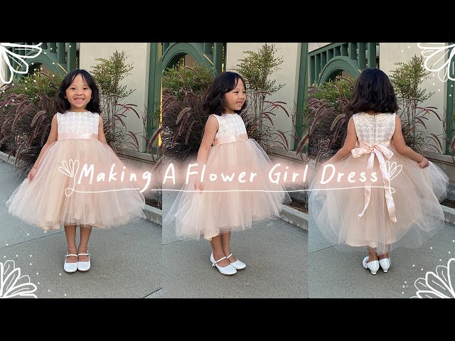 Cute Tulle Ivory White Sleeveless Flower Girls Dresses Ball Gown for l —  Bridelily