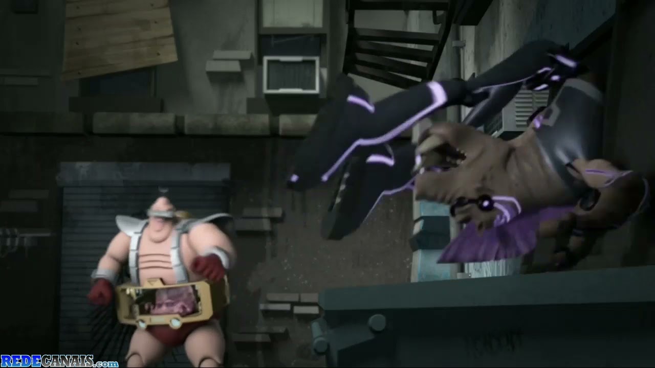 Bebop e Rockstead vs Destruidor dos Anos 80