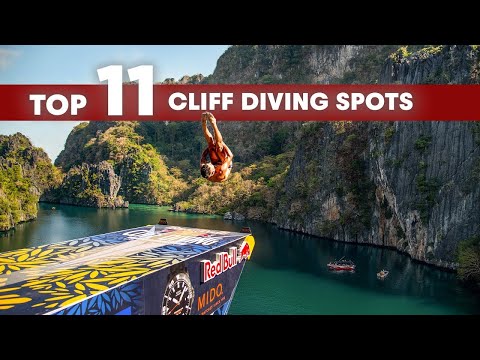 Top 11 Most Breathtaking Cliff Diving Spots In The World | Red Bull Cliff Diving