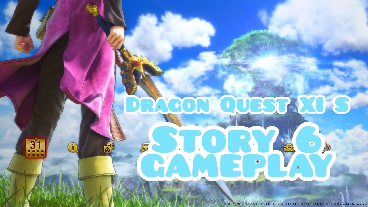 Dragon Quest XI S gameplay xbox one