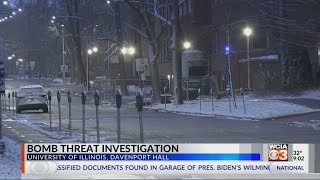 UPDATE: All-clear issued after bomb threat at University of Illinois