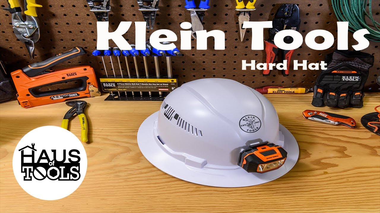 Klein Tools 60407 Hard Hat, Vented, Full Brim with Headlamp – Haus of Tools