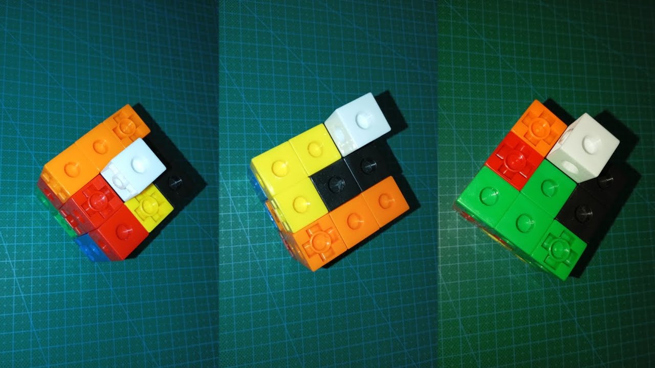 How to solve 3 Candles Cube Puzzle made using linkcube