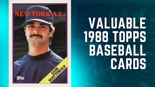 Are YOUR 1988 Topps Baseball Cards Worth a lot of Money?